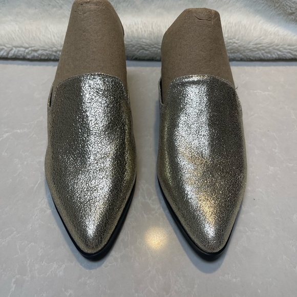 Shellys London metallic gold mules - Picture 2 of 9